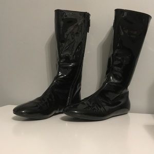 Burberry Patent Leather Boots